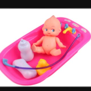 Baby With Bathtub (small)
