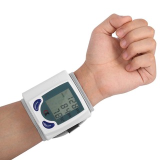 ❤HOT❤ Upper Arm Wrist Blood Pressure Monitor LCD Digital Display Automatic Wrist Blood Pressure Monitor (5)