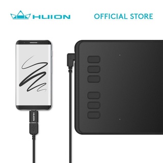 Huion Inspiroy H640P Battery-Free Drawing Pen Tablet For Beginners bJYv