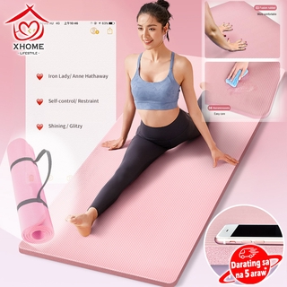 XHOME waterproof with strap Yoga mat exercise yoga mat thick non slip TPE Yoga Mat
