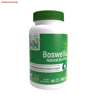 ✈┅Health Thru Nutrition Boswellia BosPure® 300mg (NON-GMO) 60 Vegecaps Healthy Inflammatory Response