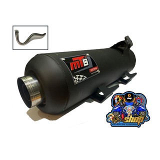 MT8 Honda Click 125/150 Game changer pipe v2 Stainless Tip. LTO APPROVED / no huli