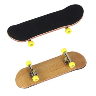 Wood Fingerboard Toys For Boys Bearing Wheels Skid Pad Cycling Toys (7)