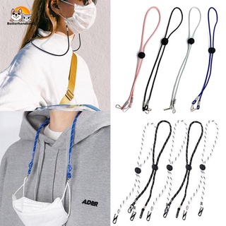 mask strap lanyard Hanging Rope Face Mask Holder Adjustable Traceless Ear Chain Extension Non-Slip BETHAND