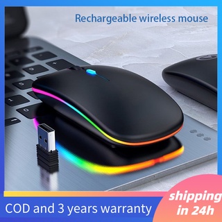 Rechargeable Mouse Wireless Mute LED Backlight Mouse USB Optical Mouse PC Notebook (1)