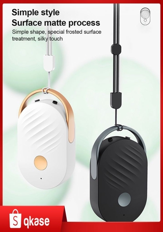 READY Mini hanging neck type negative ion air purifier portable PM2.5 in addition to formaldehyde hanging neck necklace purifi QKASE