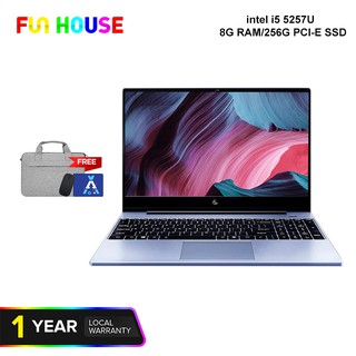 Funhouse 15.6 Inch 1920 * 1080 Intel Core i5 5257U 8GB 256GB NvME SSD Free Laptop Bag Wireless Mouse (1)
