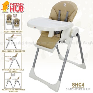 Phoenix Hub SHC4 Snooze High Chair Multi Function Baby High Chair Foldable Kids Tables and Chairs