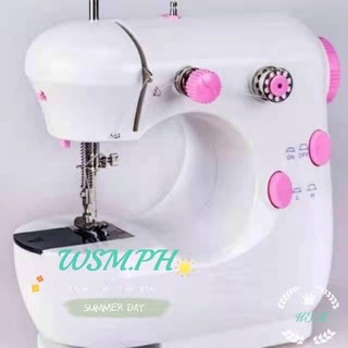 ✜☋♂WSM Mini Portable 2-Speed Sewing Machine (White)