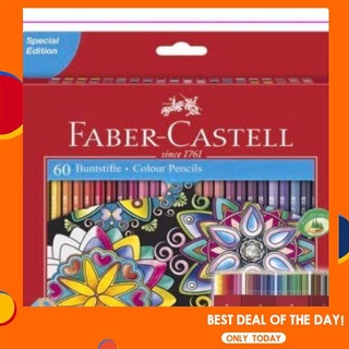 【available】☂⊙Faber-Castell Classic Colour Pencil 60 Colors Bo