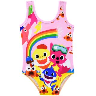 New Children's Swimwear Cartoon Baby Swimsuit One-piece Girl Outdoor Conservative Swimsuit (2)