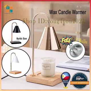 Y4YCandle Warmer Candle Warmer Lamp Candle Melting Wax Warmer Dimmable Candle Lamp Nordic Night Lamp