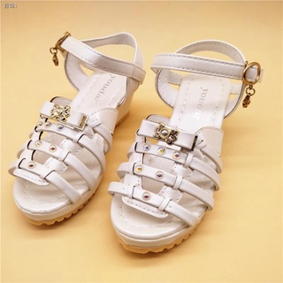 ∋✌new fashion style kids sandals girl platform heels sandals girl fashion sandals