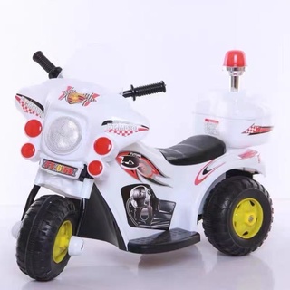 Rechargeable Bike Kids Ride-on Toys Police Motorcycle COD