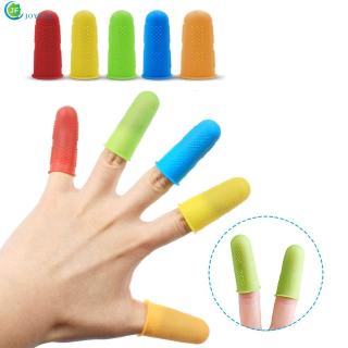 joy Protect Your Fingers Anti-Scald Cuts Silicone Finger Cots High Temperature Resistant Non-Slip Finger Cots feel