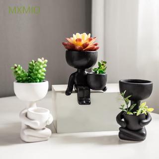 MXMIO Fleshy Portrait Humanoid Ceramic Vase Flower Pot (1)