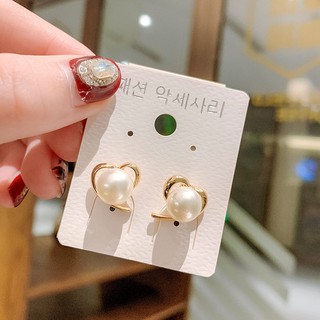 【Buy 1 Get 1 FREE】Earrings women's 925 pure silver earrings simple Elegant jewelry fashion earrings stud (6)