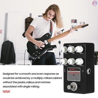 GD MOSKYaudio CLASSIC M-SHALL Speaker Simulator Cabinet Simulator Guitar Effect Pedal Speaker Simulation for Guitar Bass