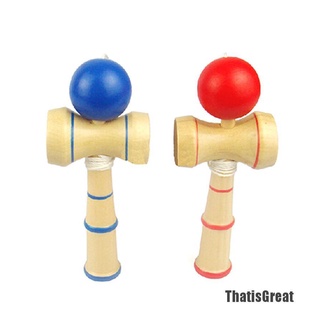 【Ready Stock】●✿(thsgrt) Kid Funny Kendama Ball Japanese Traditional Wood Game Skill Educational Toy