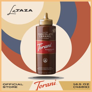 【Available】Torani Puremade Salted Chocolate Caramel Sauce (16.50oz)