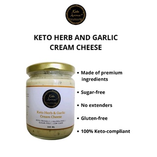 Keto Herb & Garlic Cream Cheese by Keto Avenue PH