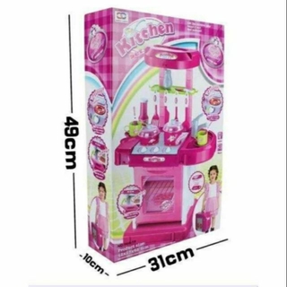New Best selling big size kitchen play set (66cm high ) (3)