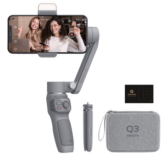 ZHIYUN Official SMOOTH Q3 Phone Gimbal 3-Axis Smartphones Handheld Stabilizer Fill Light for iPhone