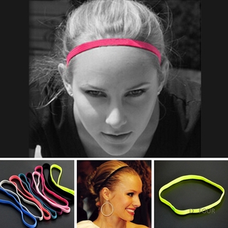 Sports Yoga Stretch Headband Women Elastic Band Hair Rope Hair Accessories multi-color D