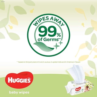 Itinatampok◄۞Huggies Clean Care Baby Wipes - 80 sheets