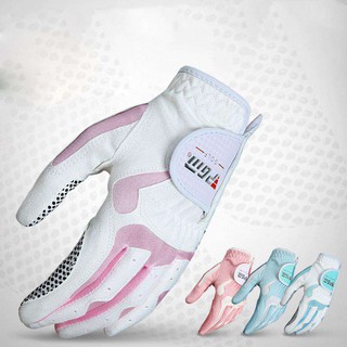 Women's Anti-slip Design Golf Gloves Left and Right Hand Breathable Sports (1)
