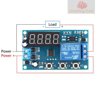 Mga paninda❂ஐ┅COD√Multifunction Delay Time Module Switch Control Relay Cycle Timer DC 12V Maaari ito (8)