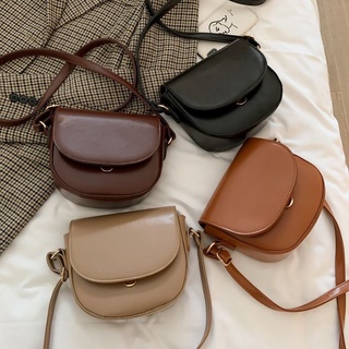 Jms #2171 new korean version slingbag saddlebag fashion french shoulderbag