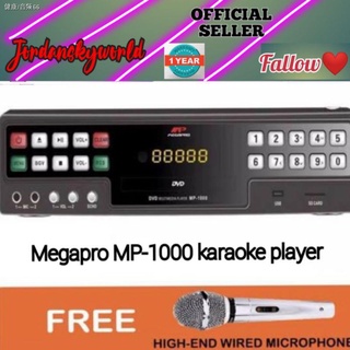 ◊✌✆Megapro MP-1000 DVD Karaoke Player 18,000 songs with Free Microphone