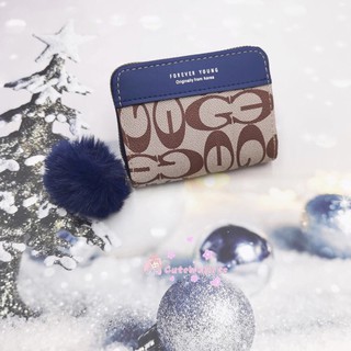New arrival Forever young Double G design fashion ladies short wallet coinspurse