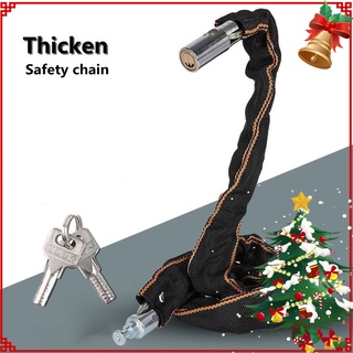 ●★Security Anti-theft Chain Lock 85cm bicycle lock motorcycle lock home outdoor lock safety chain