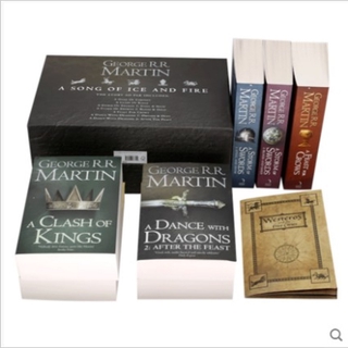 A Game of Thrones, 7-Book Boxed Set – Export Edition (Paperback) by George R. R. Martin Send the map (3)
