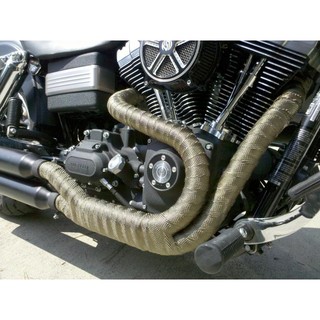Car Truck Motorcycle ATV Thermal Wrap Exhaust Muffler (1)