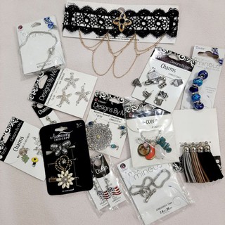 Charms, Crystals, Fashion Accessories, Mix and Match • Assorted