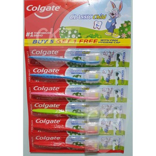 New products✙☃Colgate Classic Child Toothbrush Ages 5+ (Extra Soft) BUY 5 GET 1 FREE