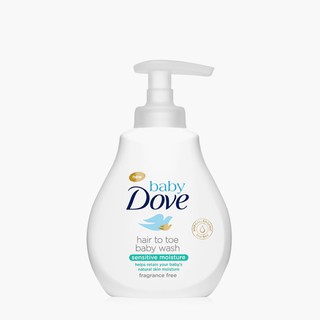Baby Dove Sensitive Moisture Hair to Toe Wash 200ml