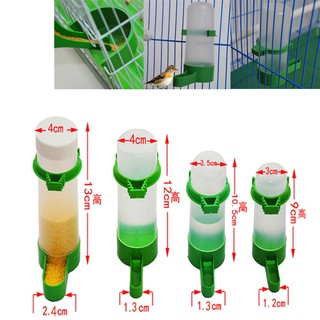 Automatic Seed Water Feeder Cage for Parrot Cockatiel Canary (1)