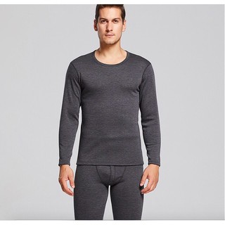 ♛❆long sleeve Thermal underwear set for men Warm fabric