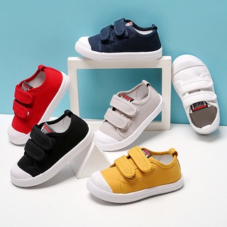 New Fashion Canvas Shoes Kid's -Kids Shoes Girls Boys Top Brand Sneakers Canvas Toddler Breathable Shoes Spring Running Sport Baby Soft Casule Sneaker for 1 3Y