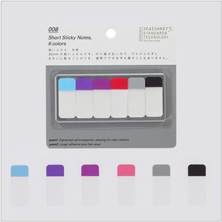 Japanese STALOGY translucent index label Post-it notes Post-it notes stickers information collation