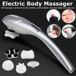 HappyMall Handheld Electric Massager Body Back Neck Foot Vibrating（Wired）