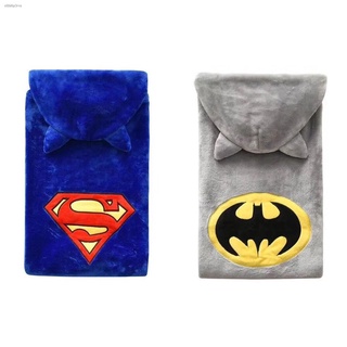 ✎♕☂Hooded Baby Kids Bath Towel Bathrobe Superman Batman Style Bath Towel Blanket for 0-6 years Old