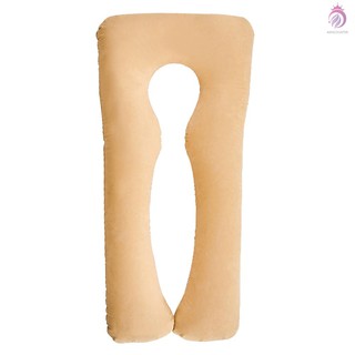 R8Aq A & N Inflatable Pregnancy Pillow Full Body Maternity Pillow U-Shape Pillow for Side Sleeping B
