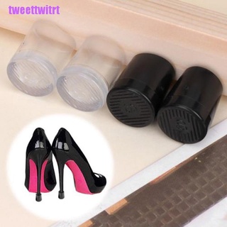 [tweettwitrt]2pc High Heel Protector Non Slip Cover Women Shoe Stopper Stiletto Wedding Party