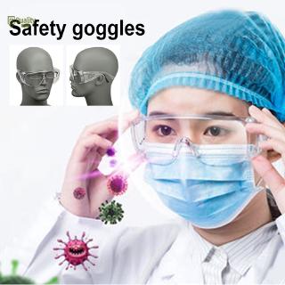 <Ready Stock> protection Clear Transparent / Safety Goggles Eyes Shield Glasses Anti Infection Splash (1)