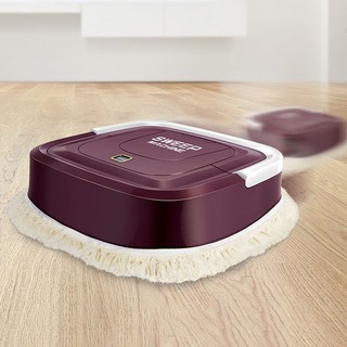 Automatic Smart Robot Vacuum Cleaner Floor Electric Mop Machine Sweeper for Home Purple